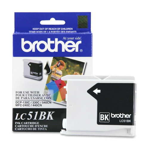 Brother LC51BK InkJet Cartridge