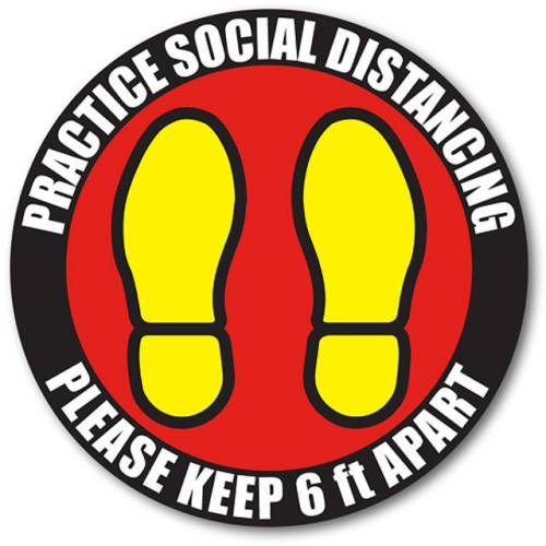 BCI Anti-Slip Floor and Wall Labels