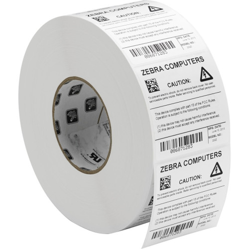 Zebra Z-Ultimate 4000T White Barcode Label