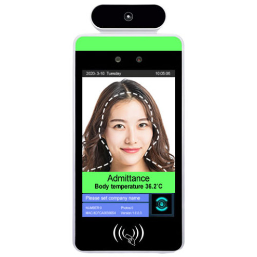 Barcodes Temperature Screening Kiosk Countertop