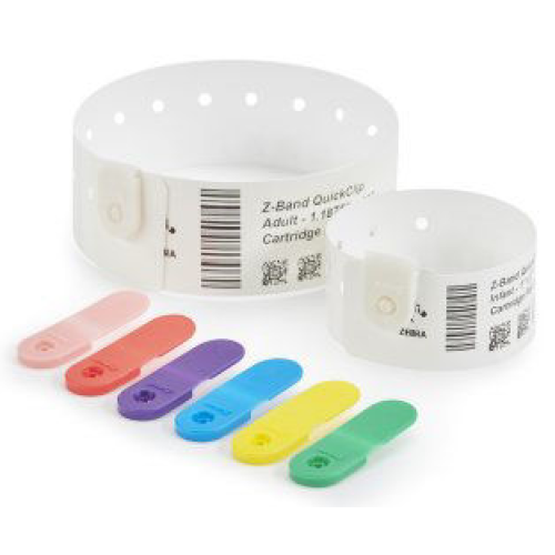 Zebra Z-Band Quickclip Wristbands