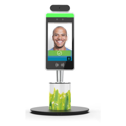 Barcodes Temperature Screening Kiosk Countertop