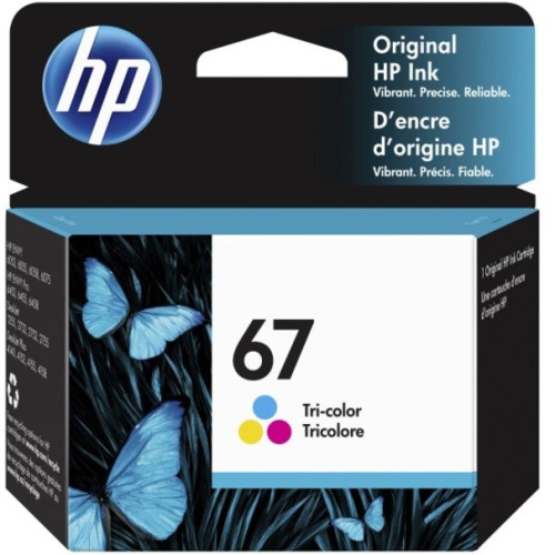 HP 67 Tri-color Original Ink Cartridge InkJet Cartridge