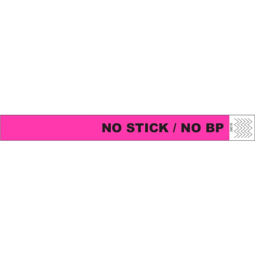 Zebra Tyvek Alerts Wristbands