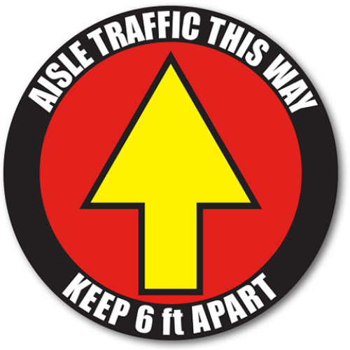 BCI Anti-Slip Floor and Wall Labels