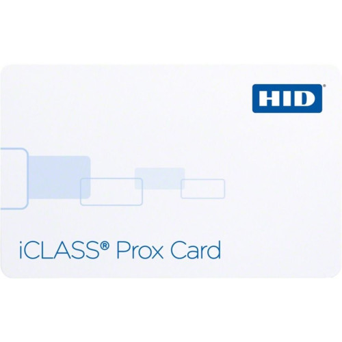 HID 2120BGGMVN Plastic ID Card