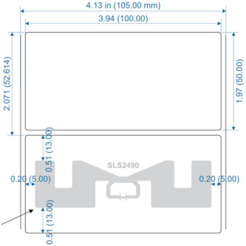 SLS RFID SLS2490 RFID Label