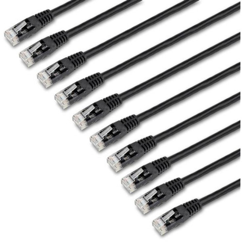 StarTech C6PATCH6BK10PK Cables, Connectors, and Adapters