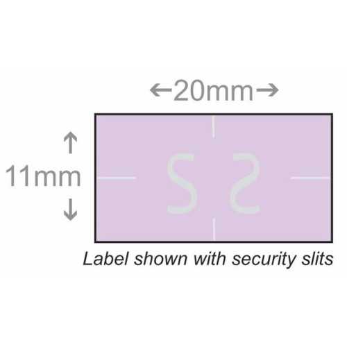 BCI Price Marking Label Labels