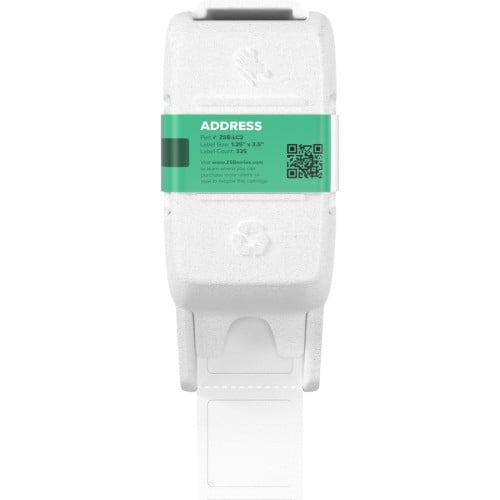 Zebra Address  Barcode Label