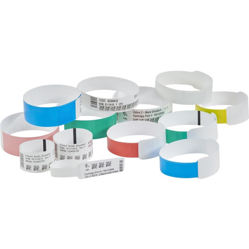 Zebra Z-Band UltraSoft Wristbands