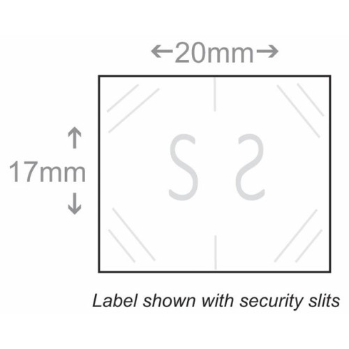 BCI Price Marking Label Labels