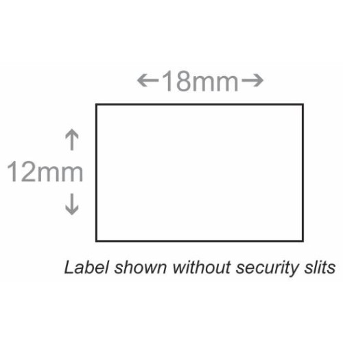 BCI Price Marking Label Labels