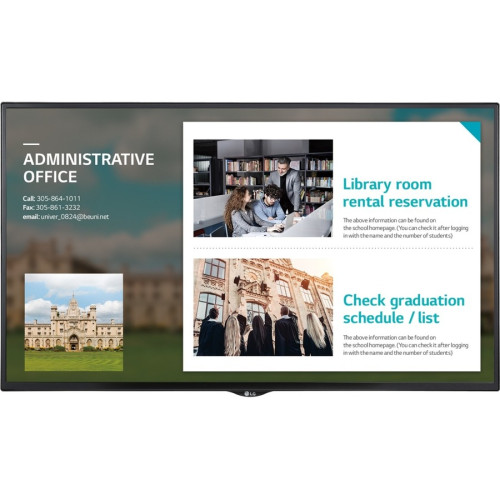 LG SE3KE Series Digital Signage Display