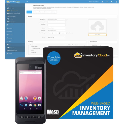 Wasp InventoryCloudOP Inventory Software