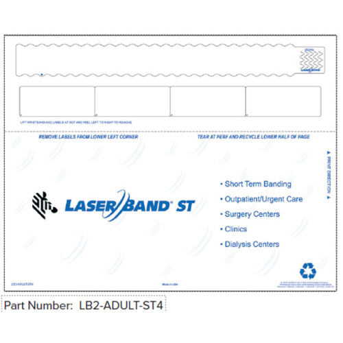 Zebra LaserBand 2 Wristbands