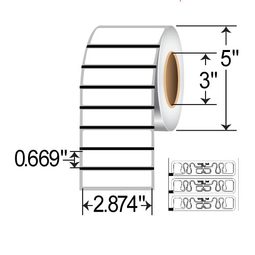 Zebra Z-Perform 1500T RFID Label
