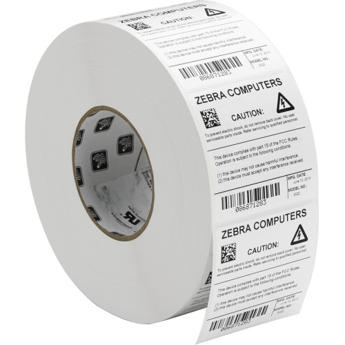 Zebra Z-Ultimate 4000T White Barcode Label