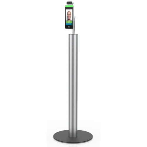 Barcodes Temperature Screening Kiosk Pedestal