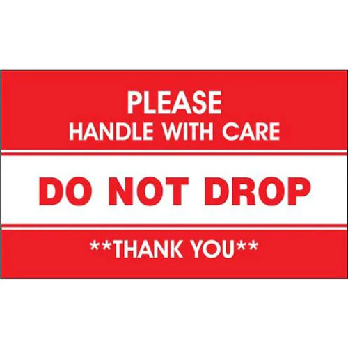 AirTrack® Fragile Shipping Labels