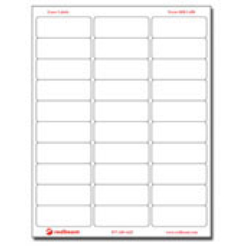 RedBeam Labels Barcode Label