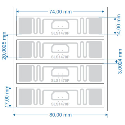 SLS RFID SLS1470 RFID Label