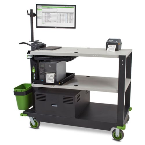Newcastle Systems PC Series Mobile Cart