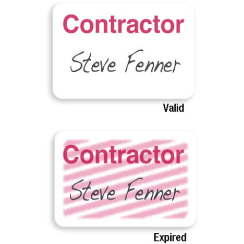 Brady Visitor Badges LITE Access Control Cards